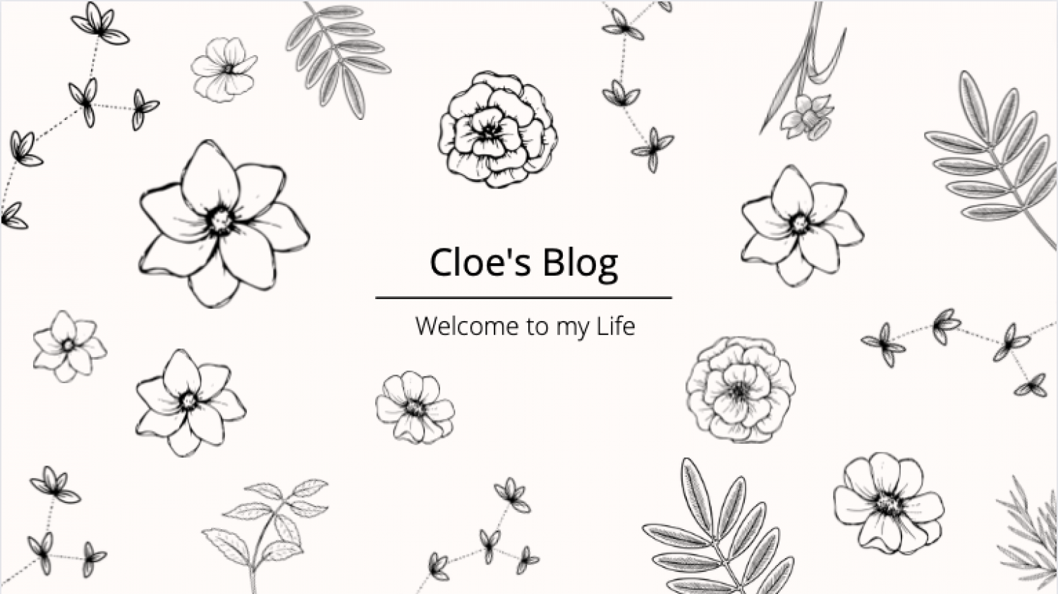 Cloe's Blog